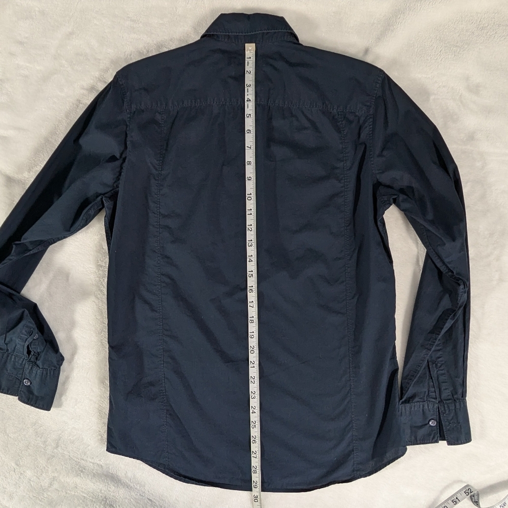 ❤️ Calvin Klein slim fit lightweight long sleeve collar button shirt Small - Picture 10 of 11